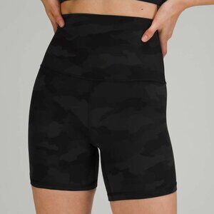 Black Camouflage Women's Shorts